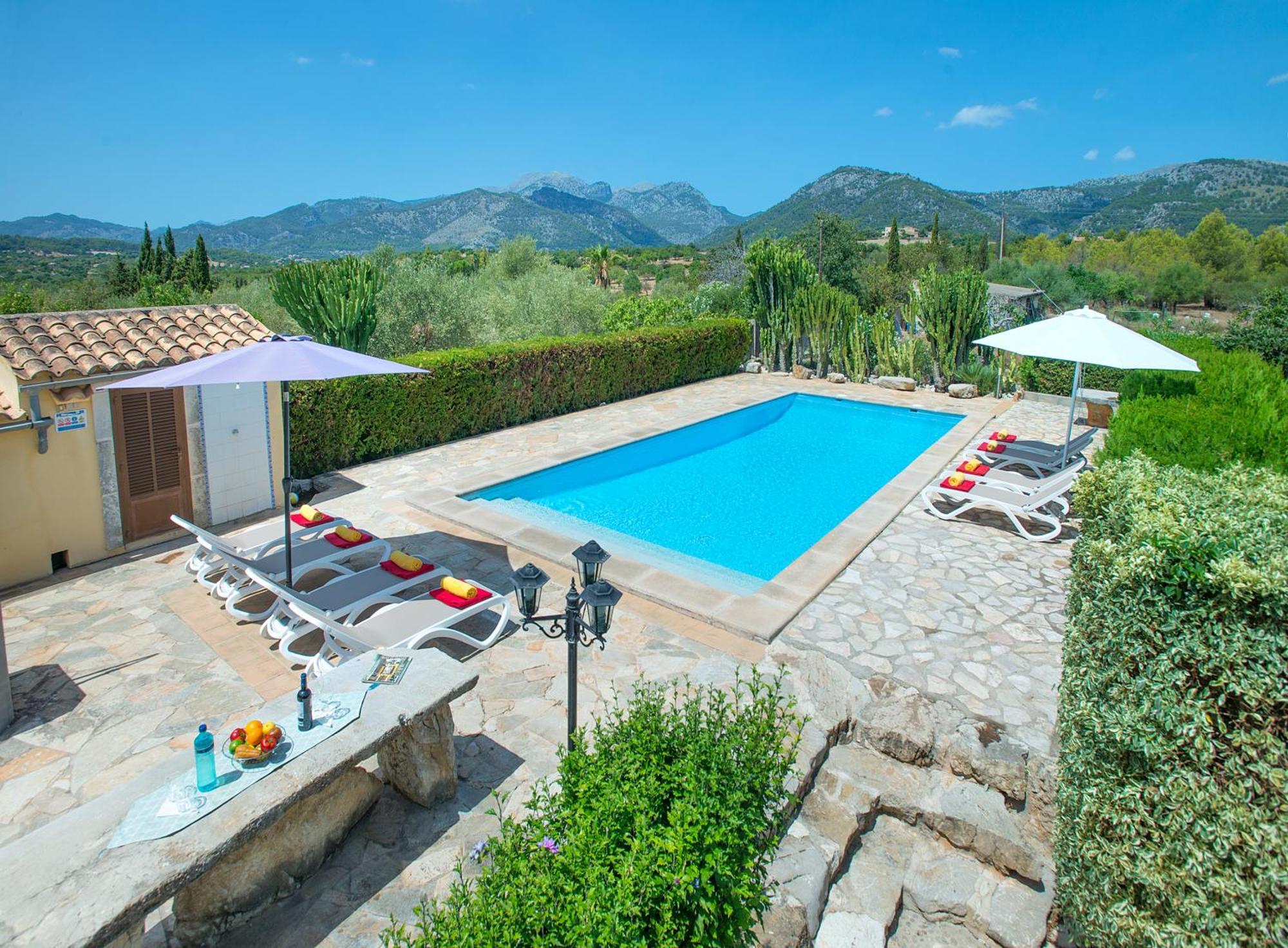 Owl Booking Villa Alqueria Alt - Fantastic Mountain Views Campanet Exterior foto